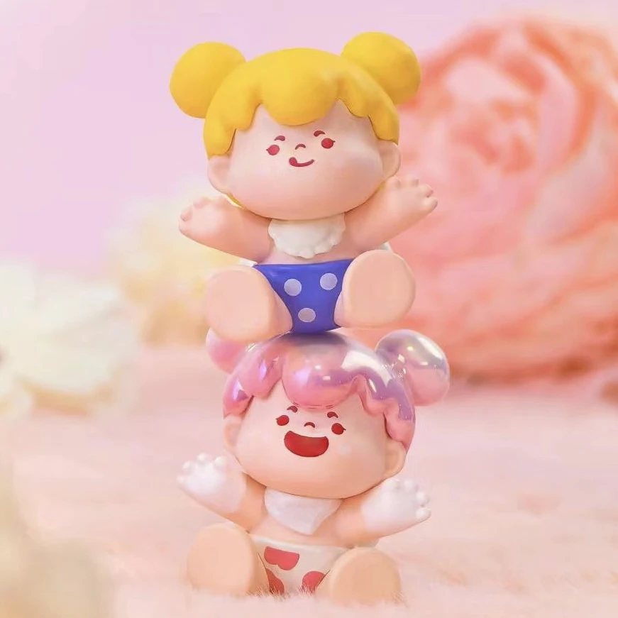 【米米欧气拆盒】（单包拍）WOOW拥抱你的小确幸萌粒盲袋潮玩摆件