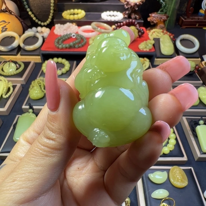 和田玉（黄玉）未镶嵌颈饰