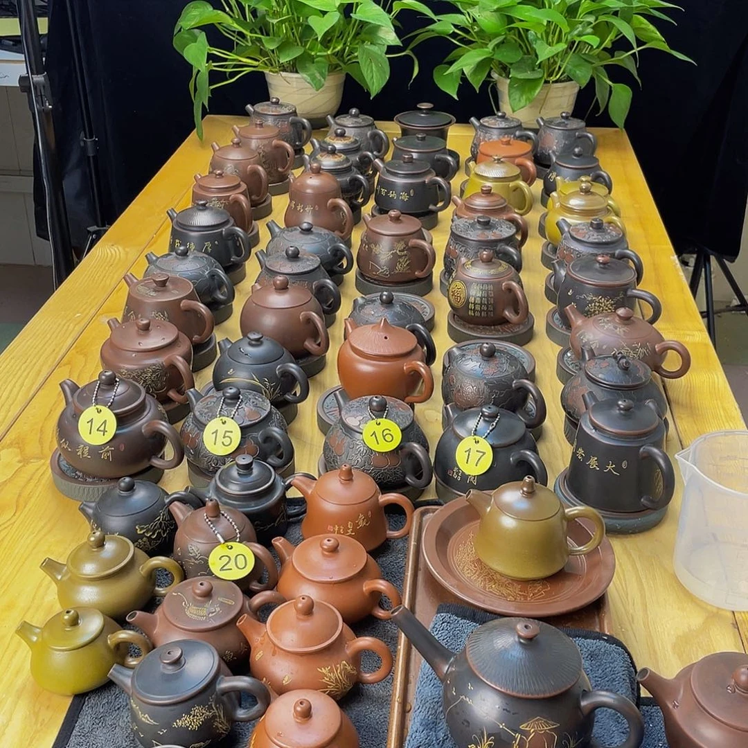 若***っ泥塑渔翁壶250毫升