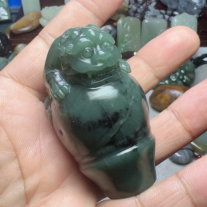 和田玉把件未镶嵌