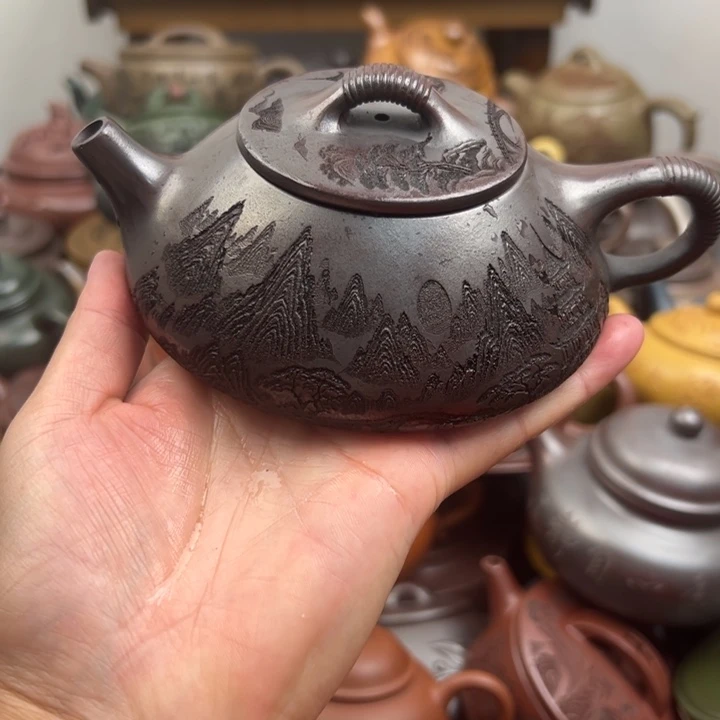 茶壶紫砂紫砂壶微瑕