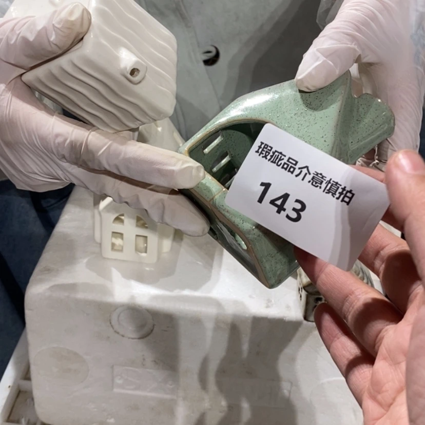 【闪购商品】摆件仓**子陶瓷摆件瑕疵特卖