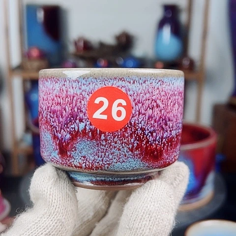 杯尚***坊原矿釉手工制作钧瓷