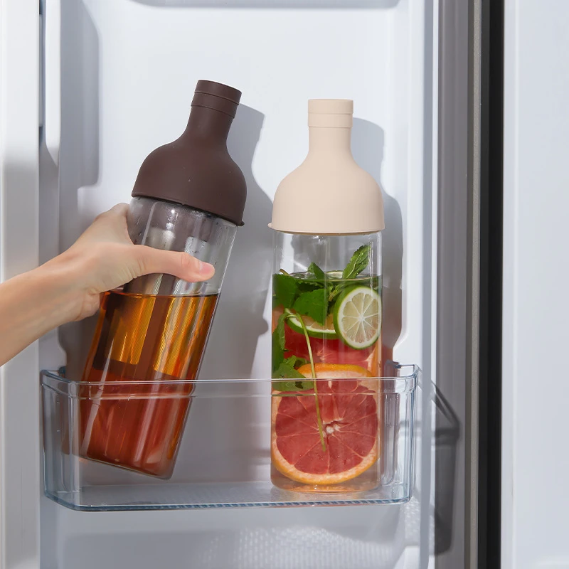 夏季全新款冷热耐受高硼硅玻璃冷萃咖啡壶户外冷泡壶果茶冷萃瓶