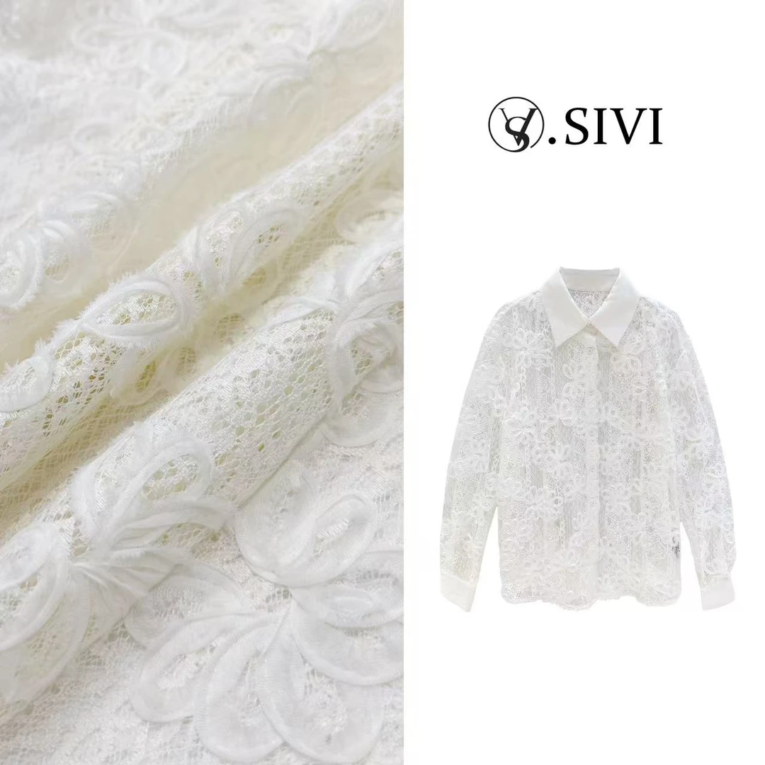 熙薇【小草含青】2025早春新款时尚休闲气质轻奢衬衣H1306