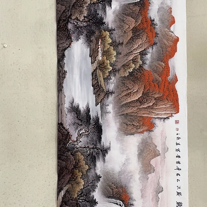 国画国画作品欣赏发国画