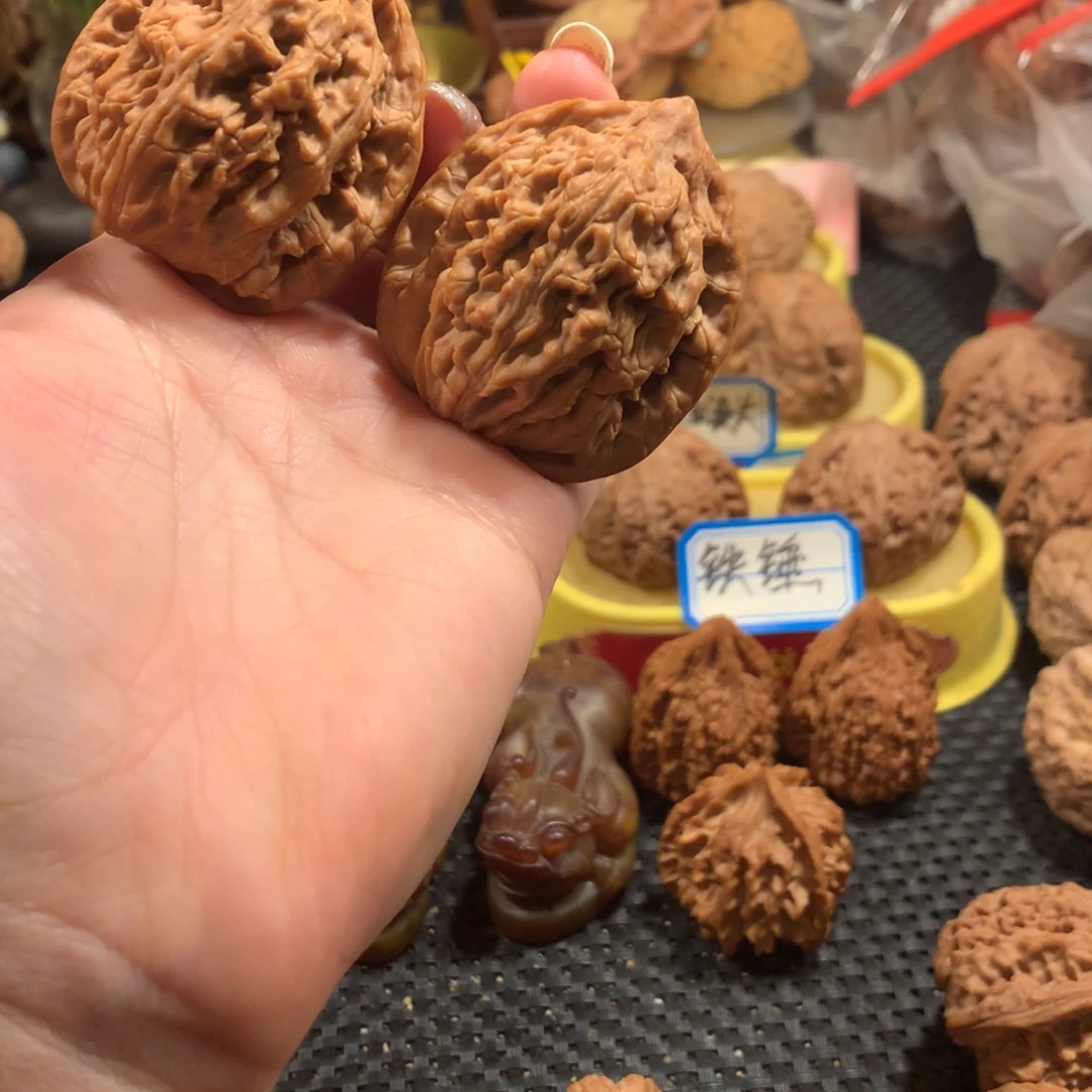 把件文玩核桃高桩望月