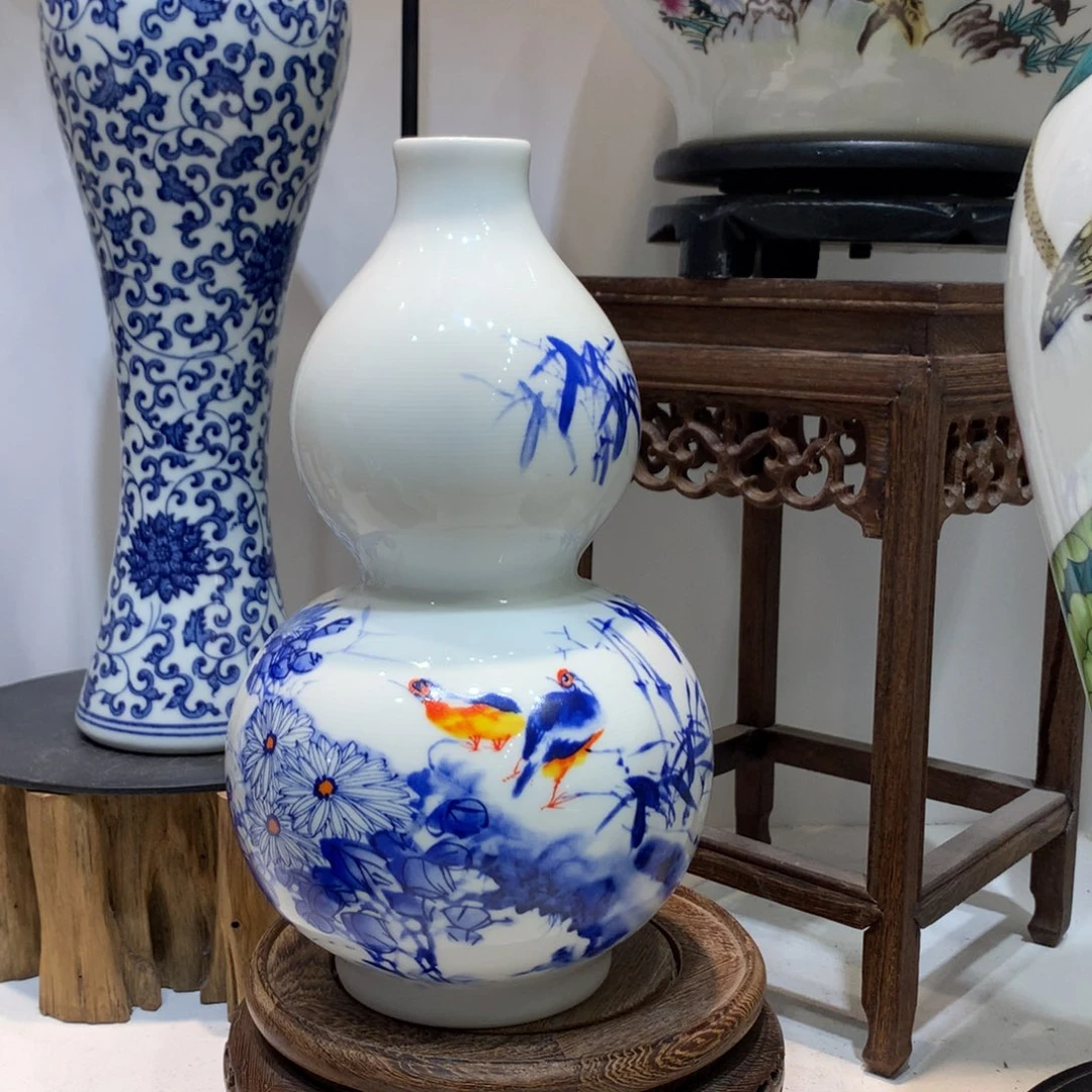 景德镇陶瓷花瓶摆件