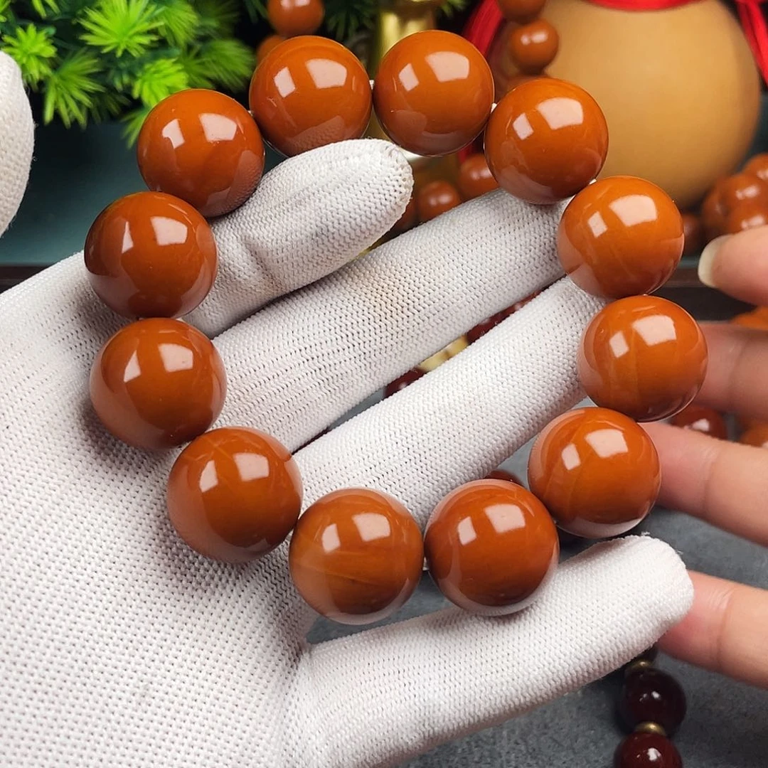 幸***你橄榄核手串1.85树王精品