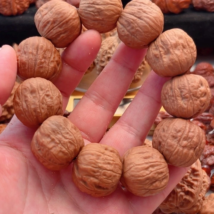 文玩核桃手串24.5尺寸寿星元宝手串