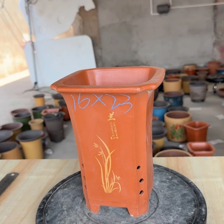 紫砂紫砂花盆s d c c g