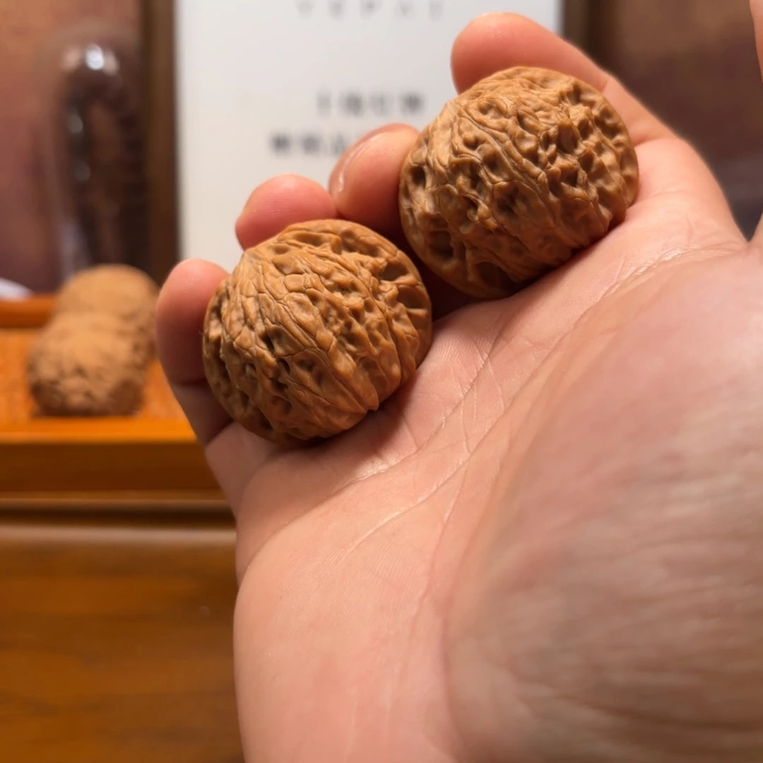 吊坠文玩核桃磨盘Q6223