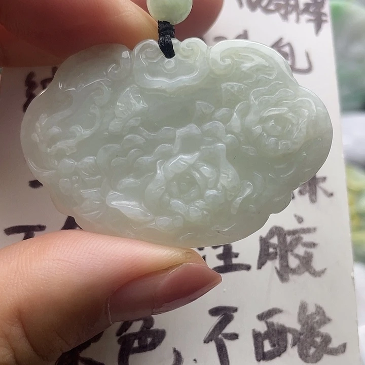 翡翠未镶嵌颈饰天然翡翠