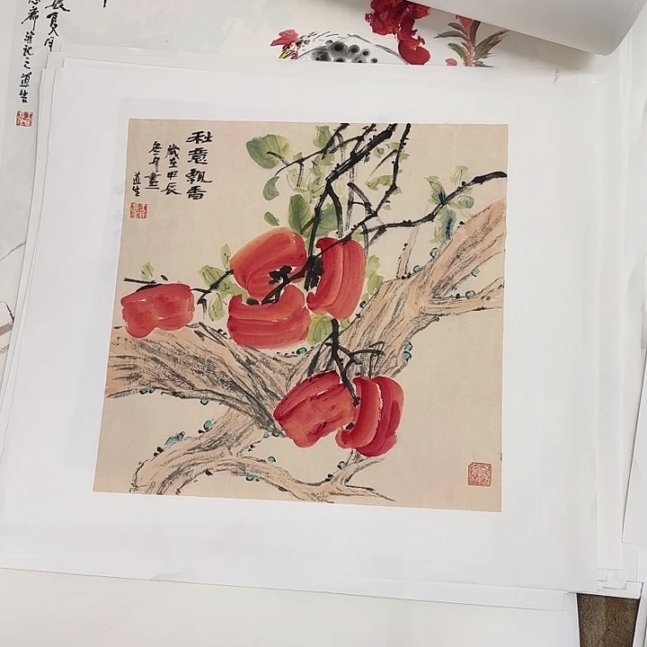 国画地****了花鸟飞来飘散成