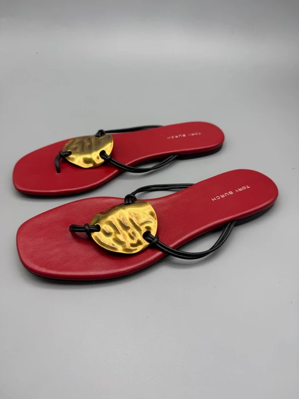 99新 TORY BURCH/汤丽柏琦 tor女 夹脚拖鞋 097