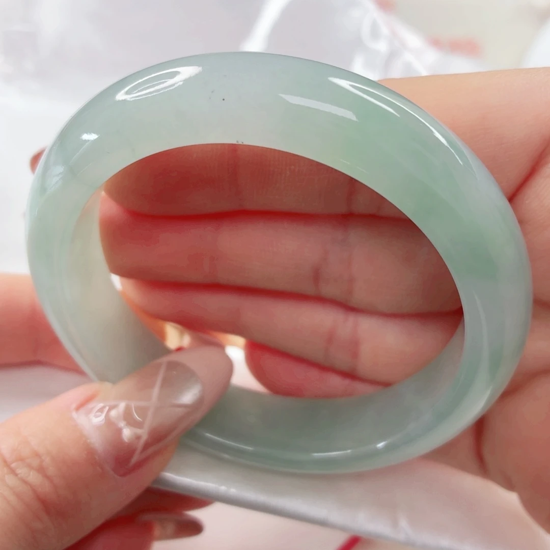 翡翠未镶嵌手镯54.7x311