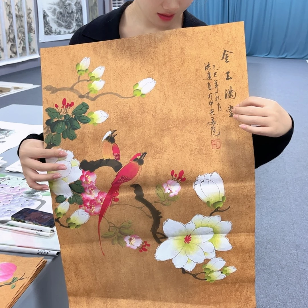 国画国画老师作品