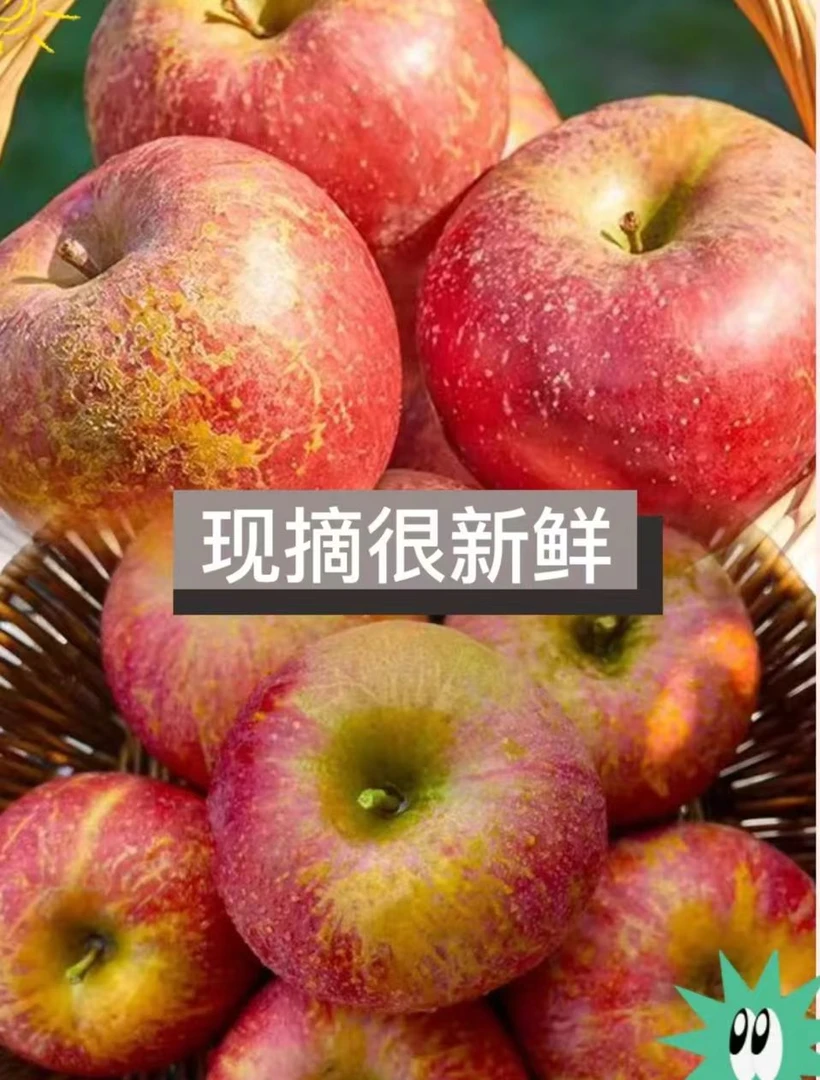云南高山冰糖心丑苹果新鲜应季-酸甜可口
