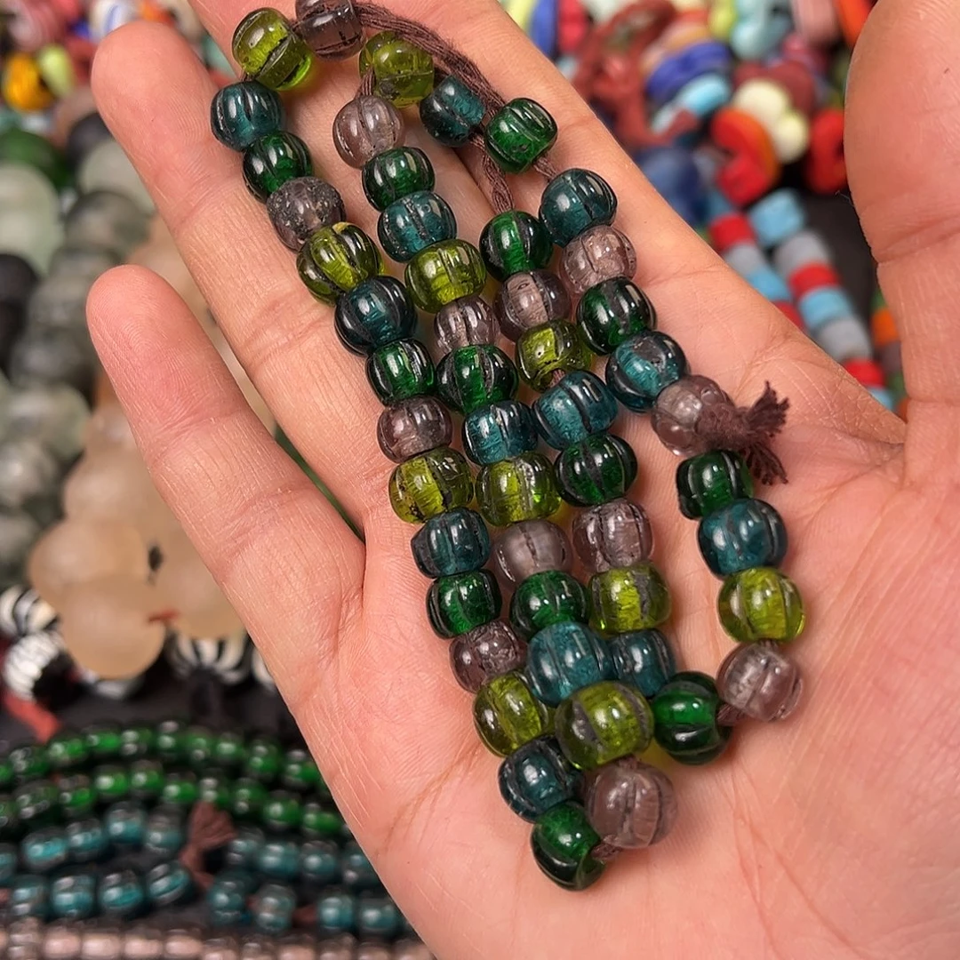 琉璃非金属混色瓜珠