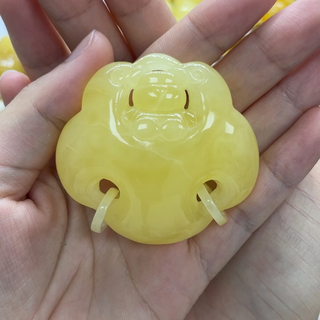 裸石琥珀未镶嵌天然琥珀