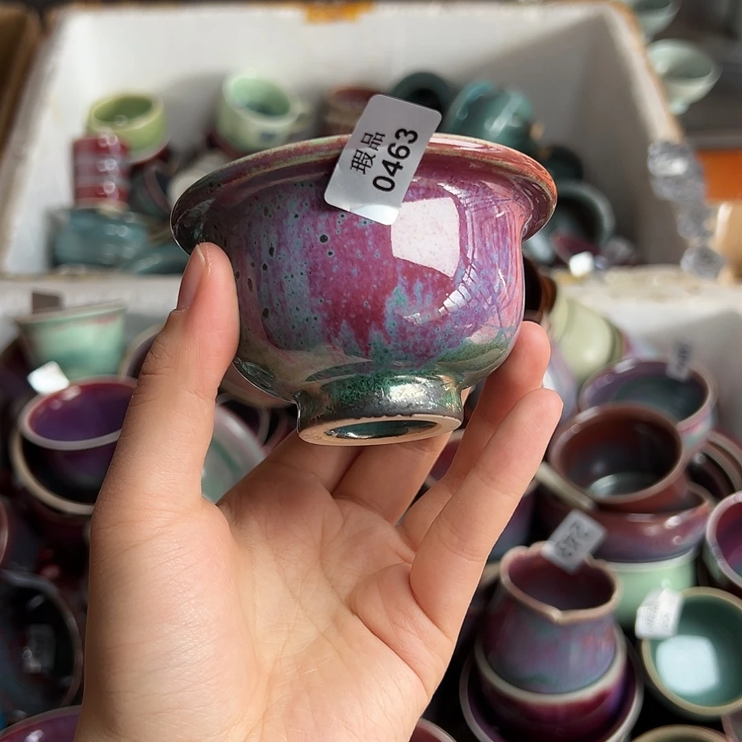 陶摆件窑口自销原矿钧瓷