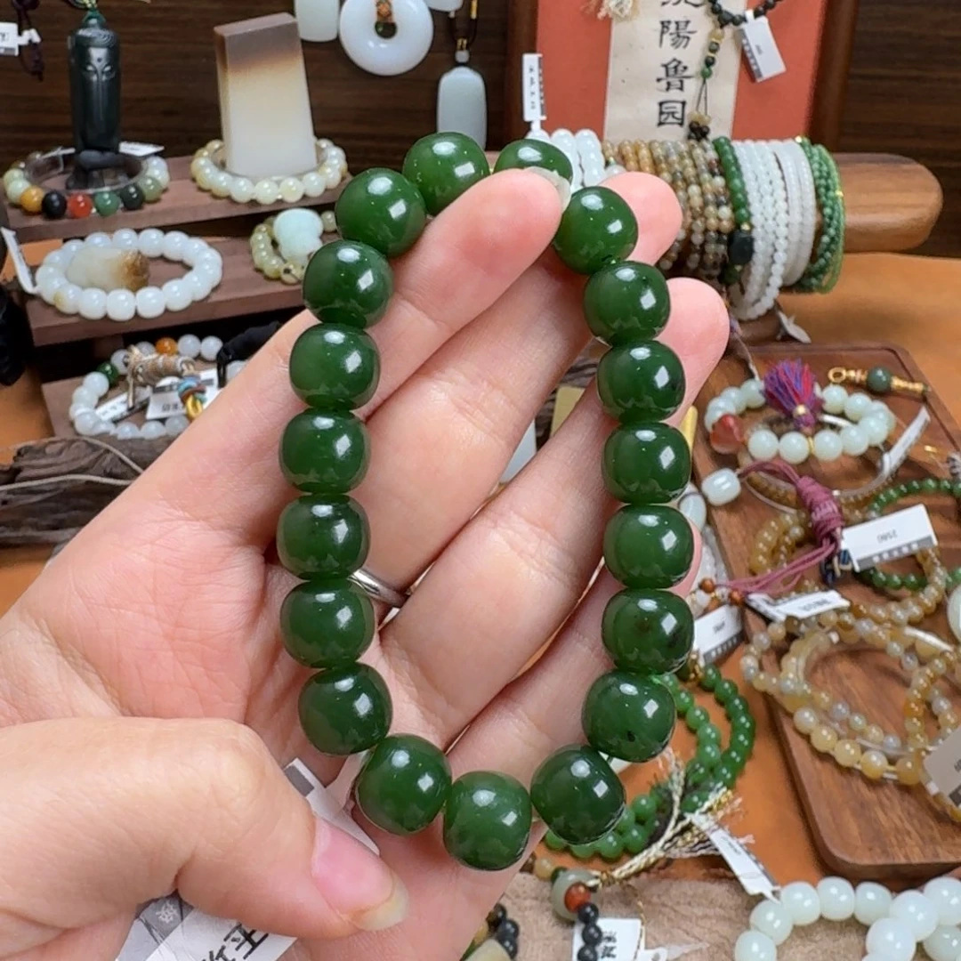 和田玉（糖玉）未镶嵌手链