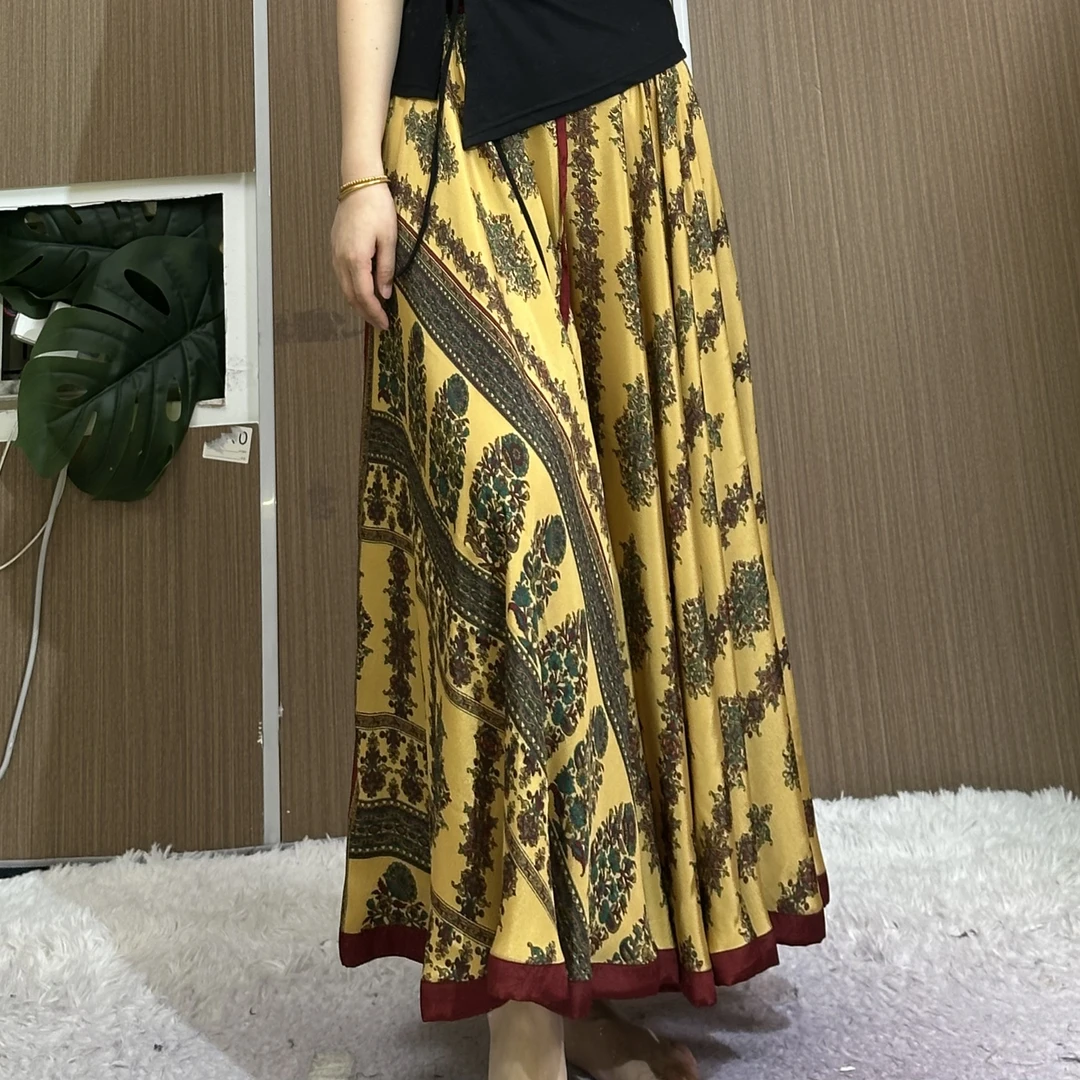 A178号红色大摆裙