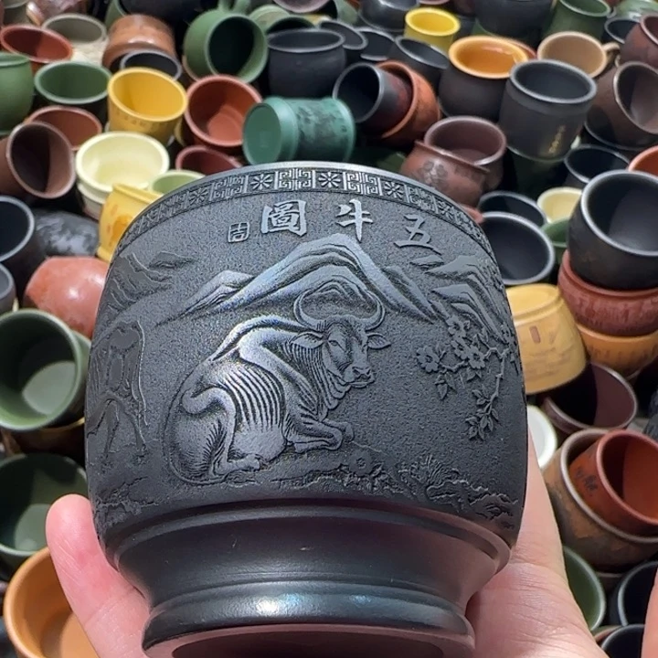 茶杯紫砂全手工紫砂