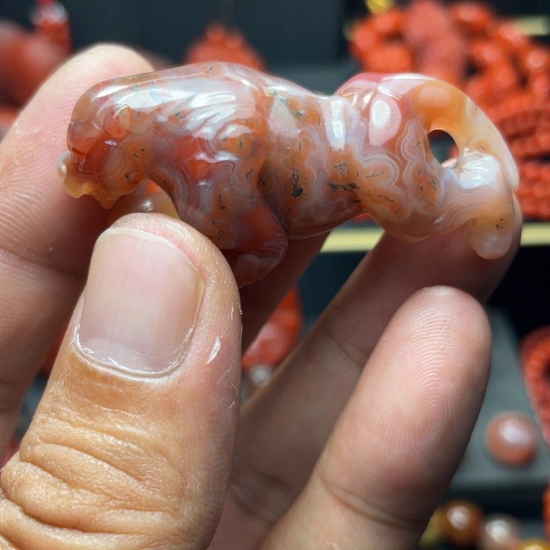 皮***蛋南红玛瑙未镶嵌配饰