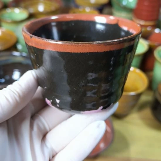 瓷片磁州窑五厂盘碗壶杯有瑕疵