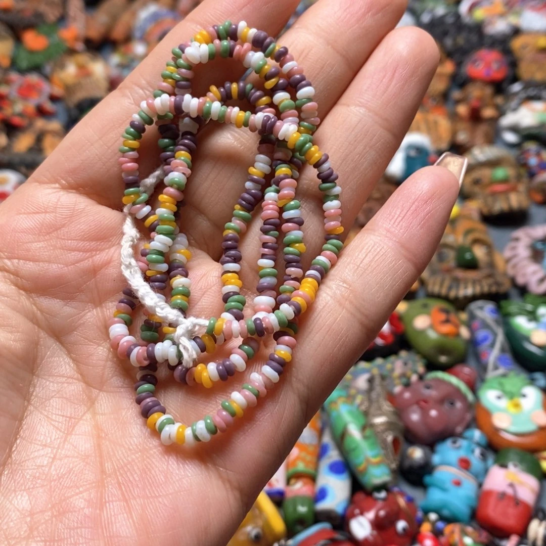 琉璃颈饰印度尼西亚链子