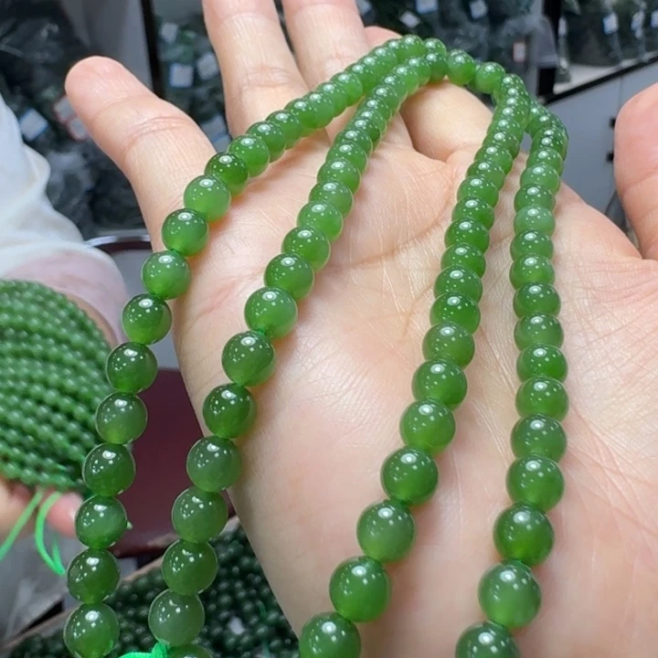 和田玉未镶嵌颈饰碧玉卡6福气姐F多样性拍一发一