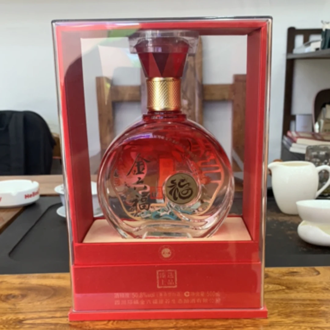 金六福臻选上品酒，50.8度，500ml