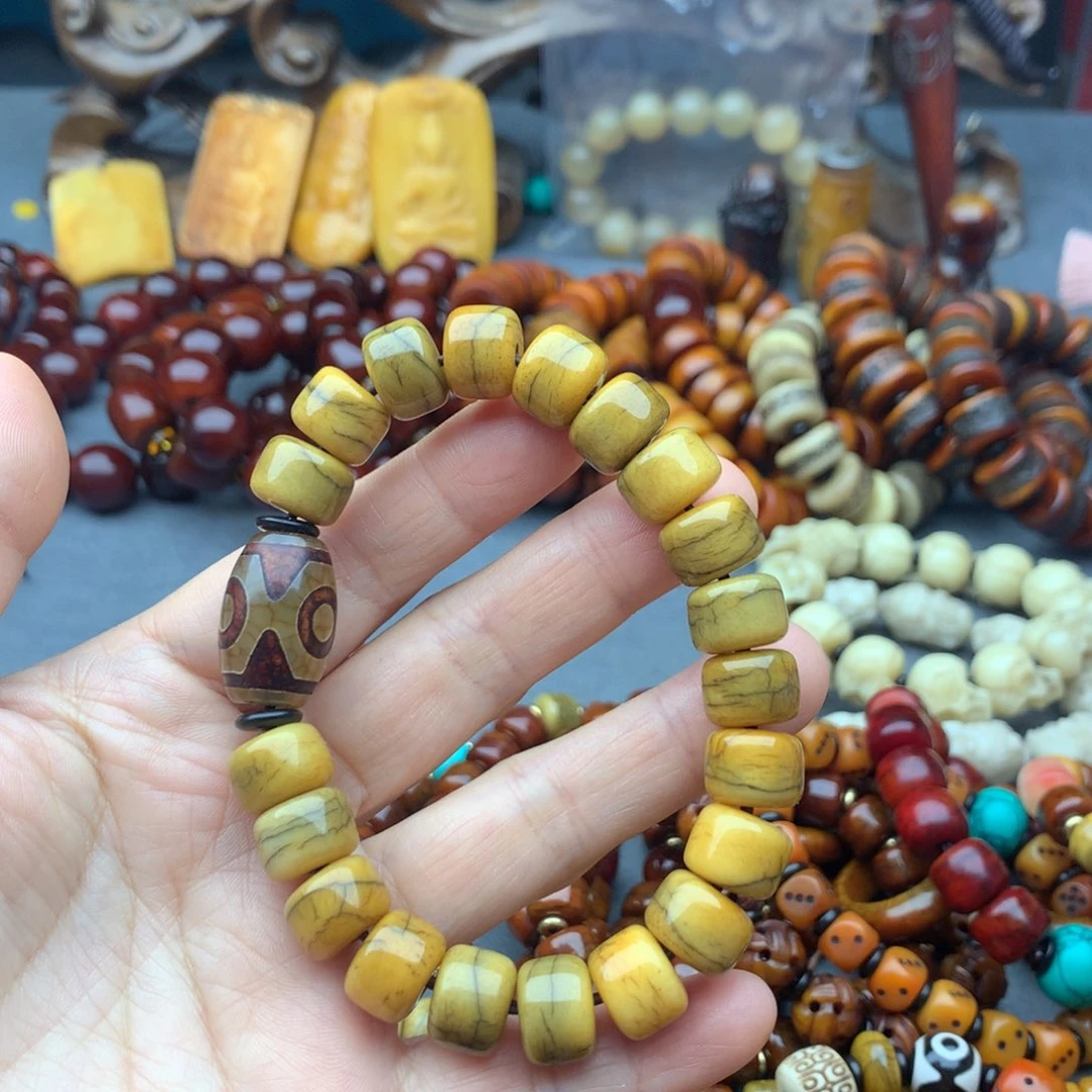 牛骨手串/手链牦牛骨手串