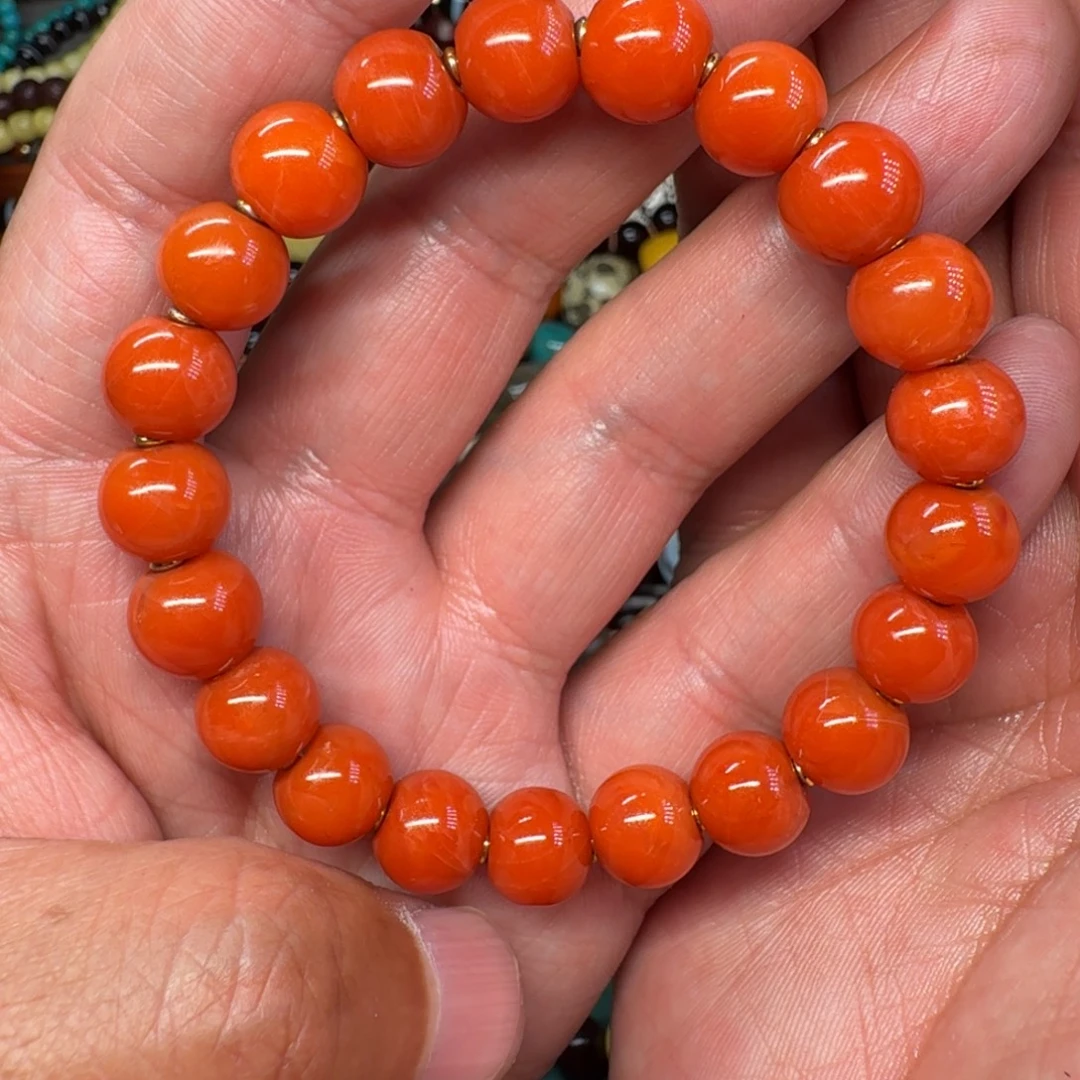 南红玛瑙未镶嵌颈饰