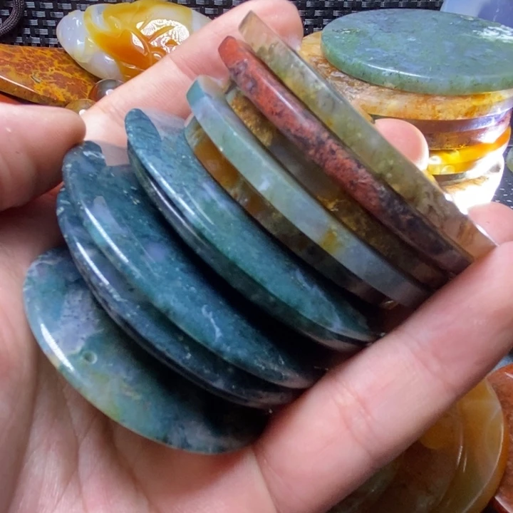 玛瑙/玉髓颈饰未镶嵌用****0