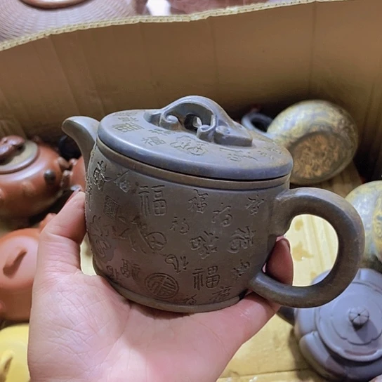 全手工制作宜兴紫砂壶
