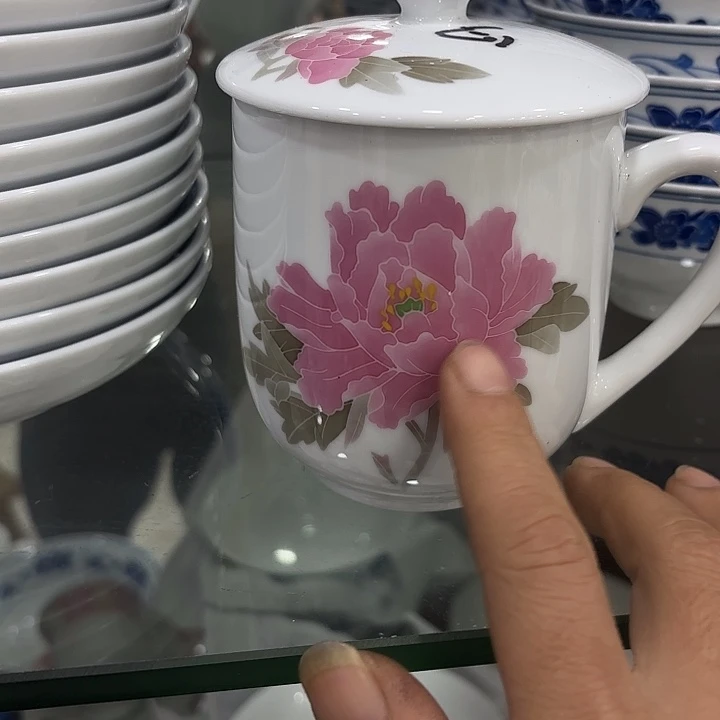 杯子，杯子，杯子，手绘微瑕