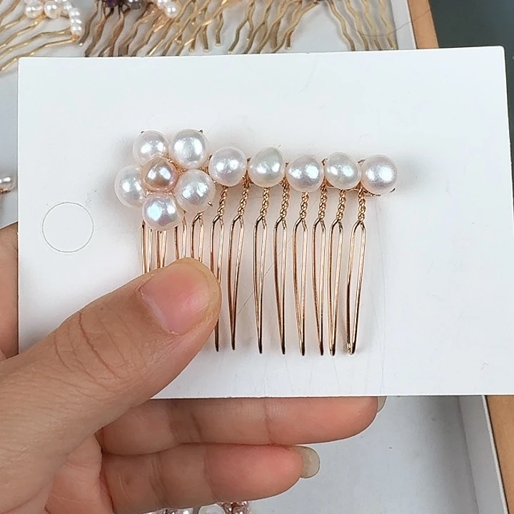 未镶嵌淡水珍珠发饰