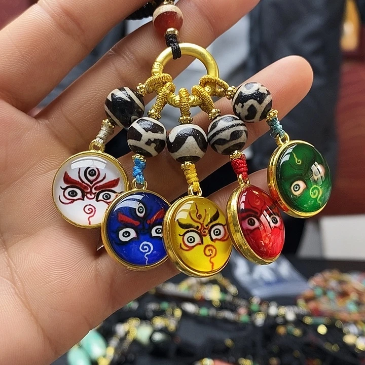 玛瑙/玉髓合金颈饰