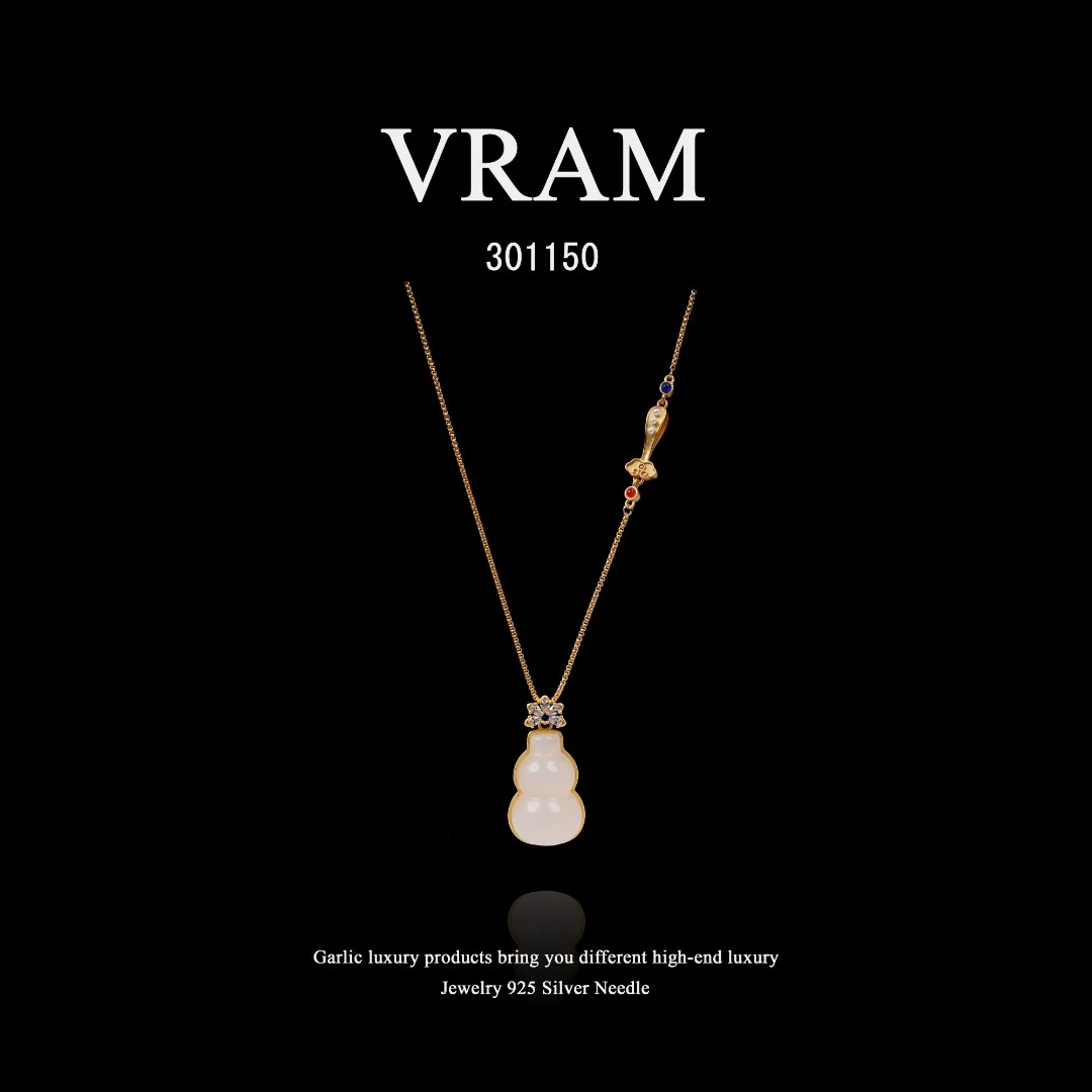 镀K金   VRAM【粉糯胭脂】项链~301150（50+5cm）