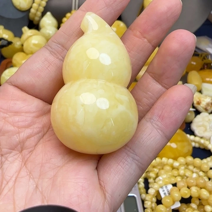 蜜蜡颈饰未镶嵌天然蜜蜡