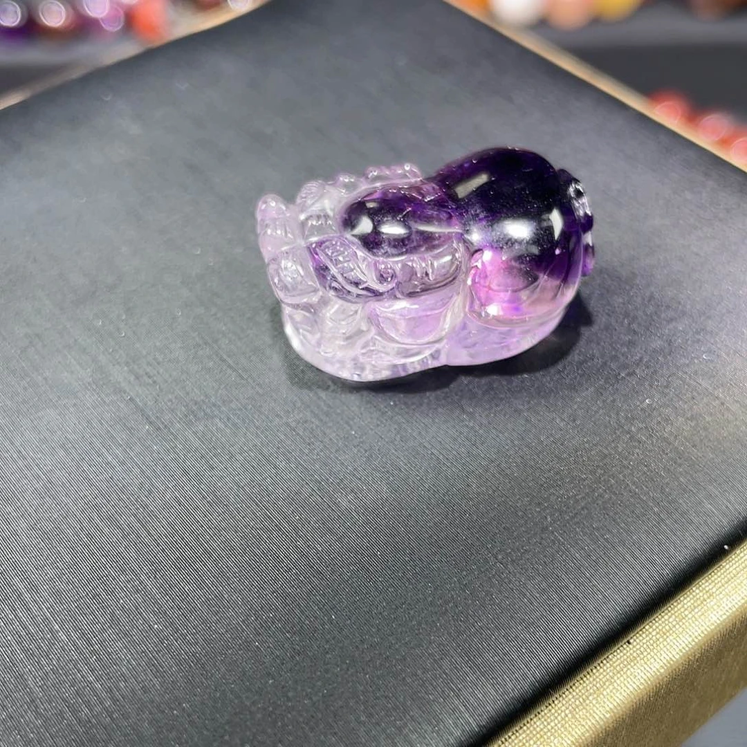 水晶紫超貔貅未镶嵌j****a