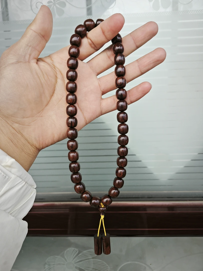 美国沙漠铁木手串1.2老型手持 美国风化老料 高油密 无科技，保真