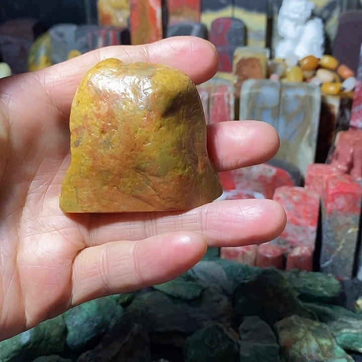 昌化鸡血石昌化田