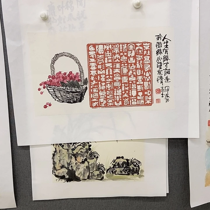 国画手寫手繪作品97