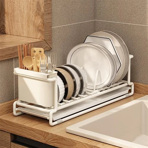 厨房沥水碗碟架水槽上方小尺寸单层碗架小型橱柜内碗筷碗盘收纳架
