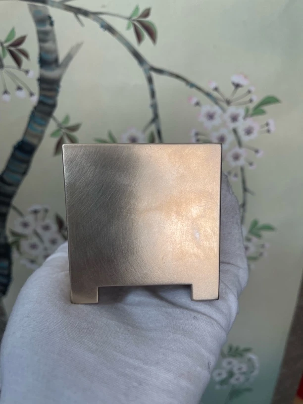 精工原皮四方炉铜炉香炉仿古宣德炉秦炉工坊出品