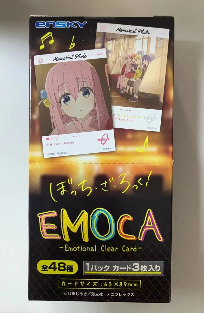 蜜蜂【拆袋】日谷-孤独摇滚EMOCA拍立得卡盲盒（代拆）