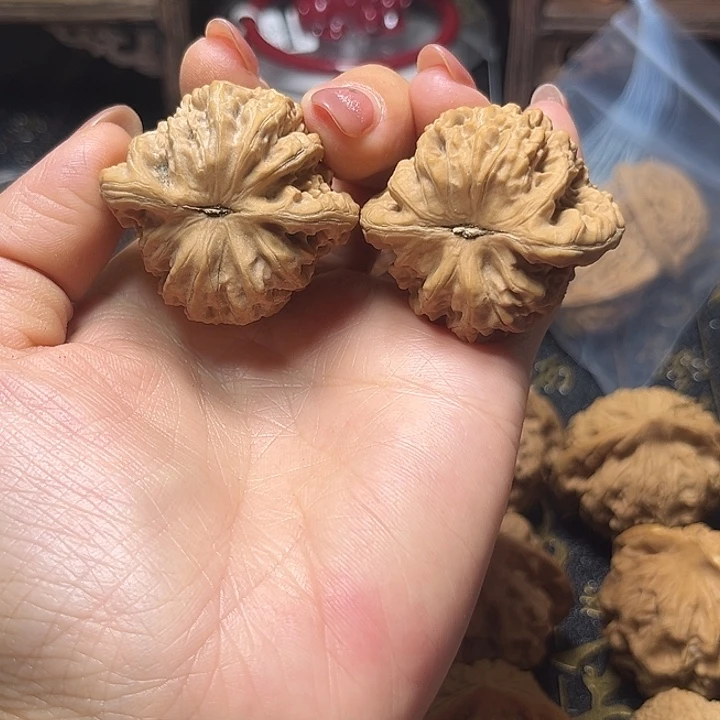 文玩核桃把件鼠**福39霞云岭